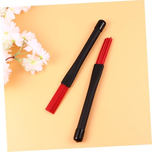 Totority Cepillo Retráctil de Nylon para Batería Kit de Jazz Accesorio para Batería Cerdas Estables miniatura 4