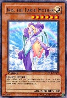 Yu-Gi-Oh! - Iris, The Earth Mother (CDIP-EN025) - Cyberdark Impact - 1st Edition