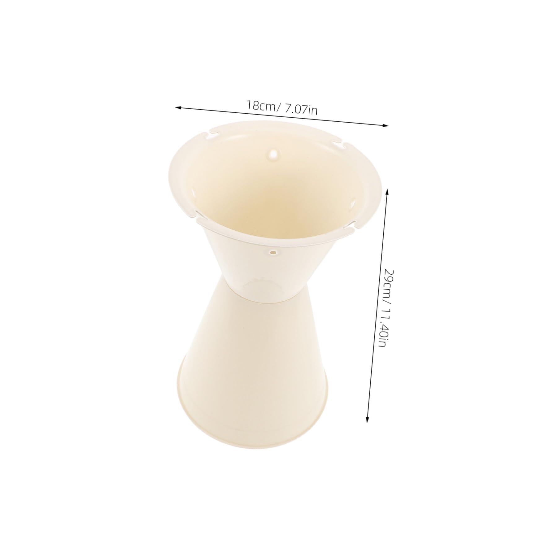 Tofficu Mini Porta Ramos de Plástico Mediano 10 Unidades con Base Fija, Delineador Floral en Tubo para Arreglos, Kit para Decoración Boda, Floristería, Hogar y Oficina