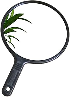 Mirror Hand-held Vanity Mirror with Handle Ha...