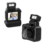 Yoidesu Digital Camera, Mini Thumb Camera with Flash Light, Retro Compact 1080P HD Photography Video Camera for Travel Life Vlogging Recording, Gifts for Boys Girls Students (64GB)