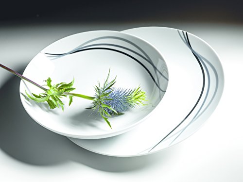 Service de Table Bone China Blanc contre la vaisselle dépareillée