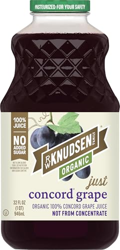 Image of R.W. Knudsen Organic Just Concord Grape Juice, 32 fz