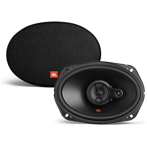 JBL Stage 9603 420W Max (140W RMS) 6" x 9" 4 ohms Stage Series 3-Way Coaxial Car Audio Speakers