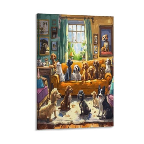 Tableau impression sur toile cabine 40x60cm pour décoration murale