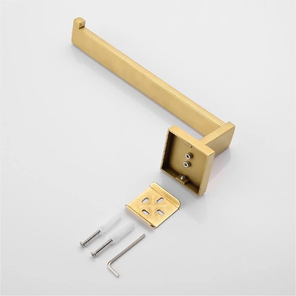 Wall Mounted Towel Ring, Retro Stainless Steel Construction Towel Rail for Bathroom Kitchen, Short Towel Holder, Brushed Gold Finished Wall Mounted,