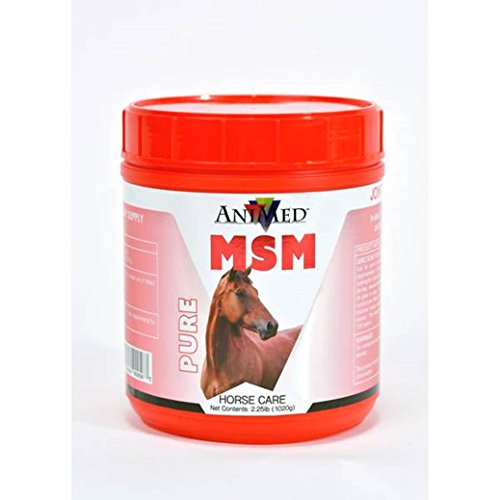 AniMed MSM Horse Bio Sulfur Powder Supplement - 2.25 lbs - Made in