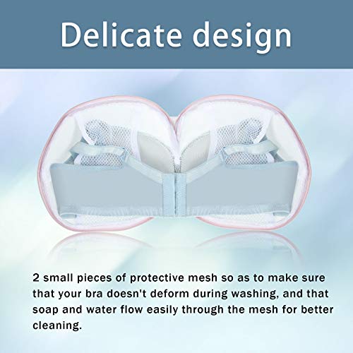 Shappy SHAPPY-323069 6 Pieces Bra Washing Bag For Laundry Mesh Wash Bag Laundry Bags Lingerie Bag Underwear Brassiere Washing Bags thumb #4