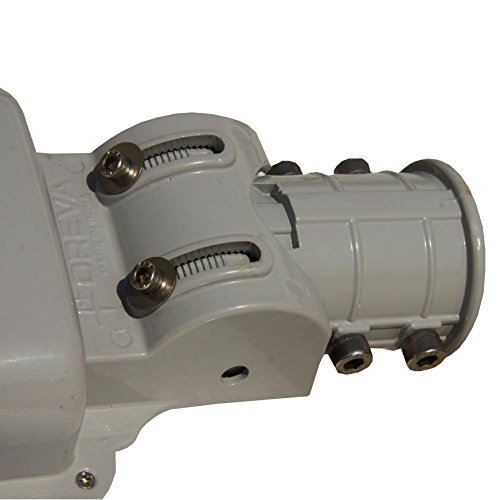 Image of Oreva Branded IP67 Waterproof Full Metal Body 55W LED Street Light with Clamp Stander Series (Grey)
