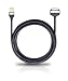 Produktbild Oehlbach i-Connect IP/U Mobiles iPhone-Kabel, Apple-Stecker auf USB-A schwarz 3m