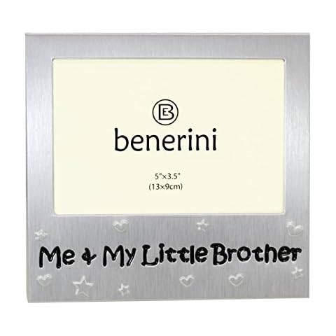 benerini Me and My Little Brother ' - Photo Picture Frame Gift - 5 x 3.5 Cover