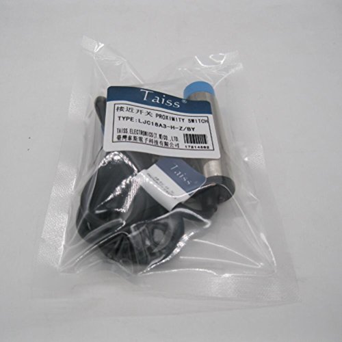 Taiss Ljc18A3-H-Z/By Proximity Switch 1-10Mm Distance Measuring Capacitance Proximity Sensor Switch Pnp No（Normally Open）Dc 6-36V 300Ma M18 3-Wire #TOP7