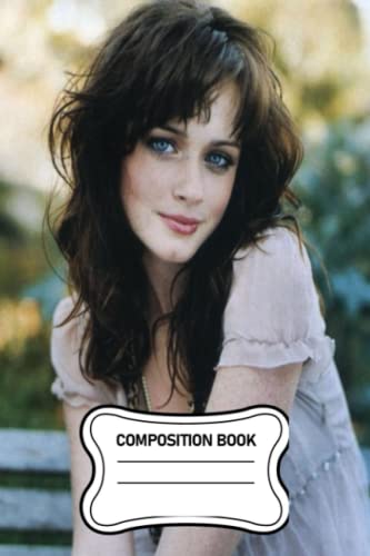 Composition Notebook : Alexis Bledel Notebook 105 pages , 6x9inch Lined Notebook Gift Ideas - Thankgiving Notebook. image 2