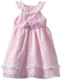 Young Hearts Little Girls' Polka Dotted Dress
