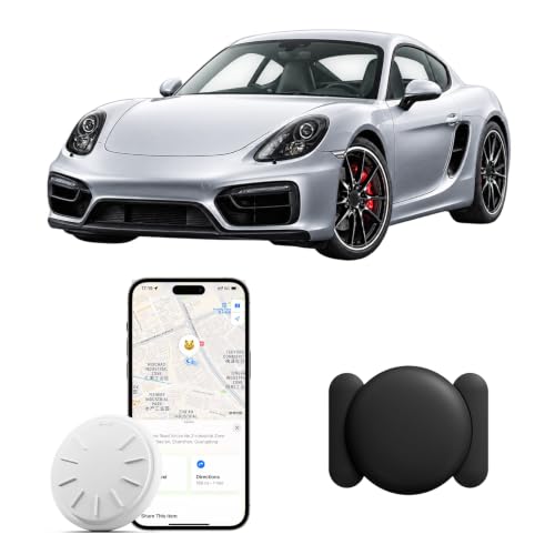 Image of GPS Tracker for Vehicles, No Monthly Fee GPS Tracker, Tracker Device for Vehicles, Real-Time Car Tracker, Work with Find My (iOS Only), Magnetic Mini Car Tracker Device Hidden with Magnetic Case
