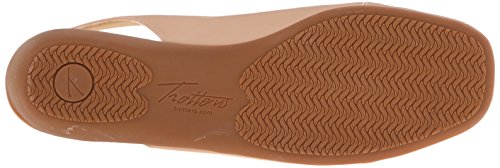 Trotters Womens Sarina Ballet Flat, Nude, 12 Narrow Us #TOP3