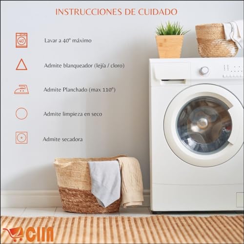 Miniatura 7 de Sábanas Bajeras Ajustables Algodón 100 Ecológico Antipilling Transpirable Y Suave Certificado Oeko-Tex Lavable A Máquina, Blanco, Cama 150x190 200 Cm 1, Cama 150 X 190 200 Cm
