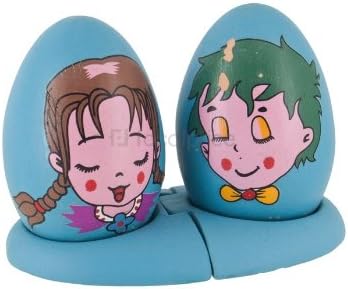 Sweet Heart Egg Shaped Lovers DIY Plant Magic Bean Kit (Blue)