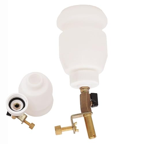 Japard Brake Fluid Refill Bottle, Bleeder Bottle with Adjustable Clamp