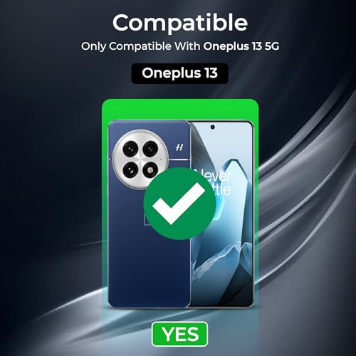 Image of A rtistque Clear Back Cover Case for OnePlus 13 Compatible with Mag-Safe| Acrylic | Transparent Case | Shockproof TPU | Stylish Protective Design | Oneplus 13 Back Cover - Transparent