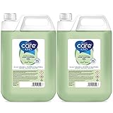 Carekind 70% Hand Sanitiser Gel 5 Litre - with Aloe Vera Extract - Antibacterial Hand sanitizer gel made with Medical Grade Alcohol, Kills Viruses & 99.999% of bacteria. Bulk 5ltr refill (Pack of 2)