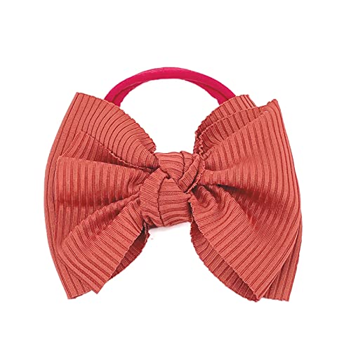 Faixa de cabelo listrada para bebês bebês meninos meninas laço sólido faixa de cabelo 3 anos boho ar