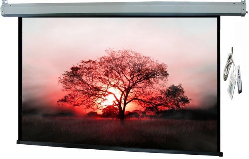 120 " 16:9 RATIO with Wire and Wireless Remote Advantage Deluxe Motorized Electric