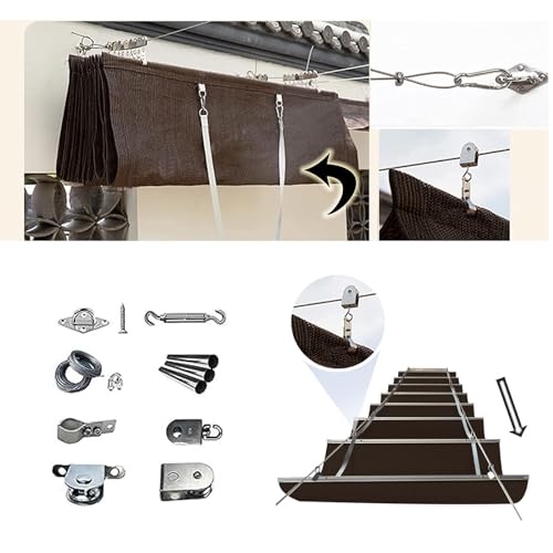 Auvent pour terrasse rétractable pour stopper la chaleur du soleil