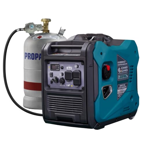 Konner & Sohnen KS 6000iEHS CO Dual Fuel Inverter Generator 6000W 120/240V