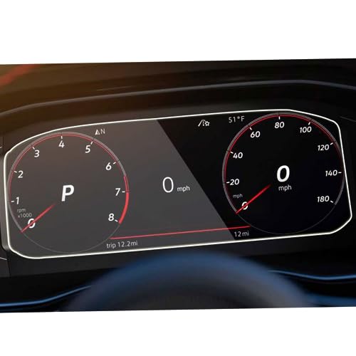 Protector de pantalla LCD para VW Jetta A7 que evita arañazos y reflejos