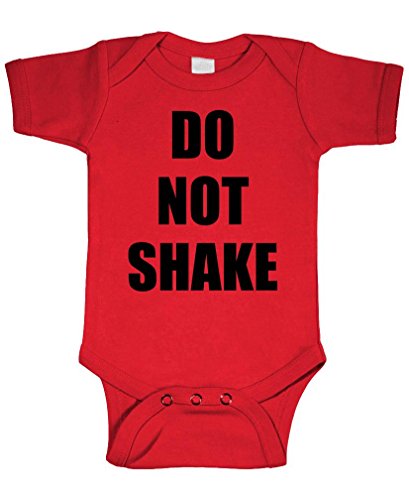 DO NOT Shake - Offensive Joke New Parents - Cotton Infant Bodysuit