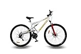 TERRAFIT Bicicleta Montaña Rodada 26 21 Velocidades Hércules (Blanco)