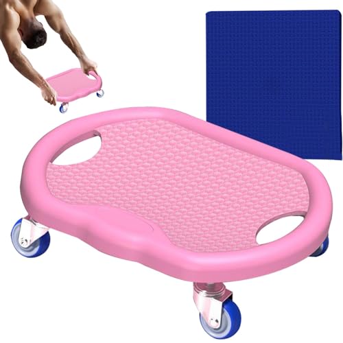Tabla de entrenamiento abdominal silenciosa con alfombrilla para casa 6
