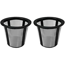 فلاتر PureWater سلة فلاتر قابلة لإعادة الاستخدام مصممة لـ Keurig My K-Cup Pack of 2