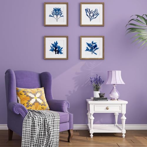 Papier peint violet clair à décoller et à coller pour rénover une chambre - 6