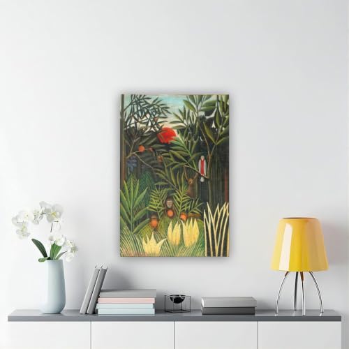 Tableau jungle Henri Rousseau impression toile premium - 6