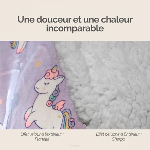 Pull plaid enfant Vivezen pour ne plus avoir froid à la maison