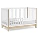 GAP babyGap Tate 4-in-1 Convertible Crib - Greenguard Gold Certified, Bianca White/Natural