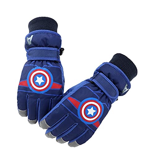 Gants de ski chaud enfant UKKO imperméables pour snowboard M
