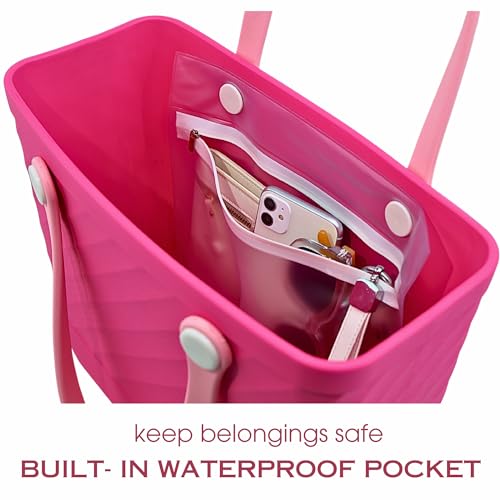 Bolsa de playa lavable de EVA con gran espacio y protección impermeable 6