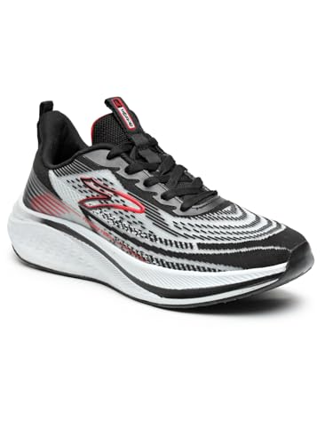 Image of Action | Athleo | BULLET-405 | Men's | Lace-Up | Running | Shoes | Stylish | Lightweight | Comfortable | Trendy | Sports | Shoes