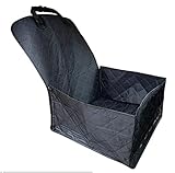 WANGCL Hunde Sitzbezug Einzel Wasserdicht Auto Booster für Hunde Haustier Autobedarf Pet Booster Sitz für Rücksitz 2 in 1 Vordersitz Matte Booster Sitz