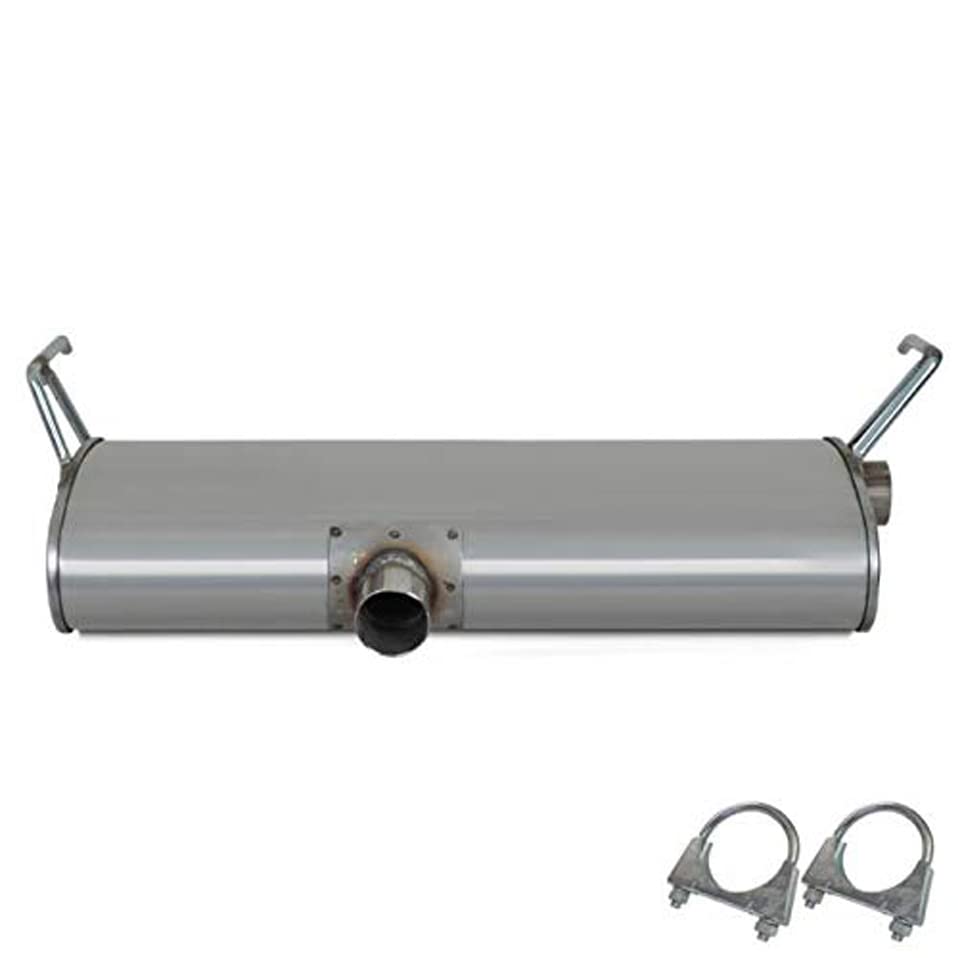 StainlessSteel Exhaust Muffler fits: 08-2012 Malibu 07-2010 G6 07-2009 Aura
