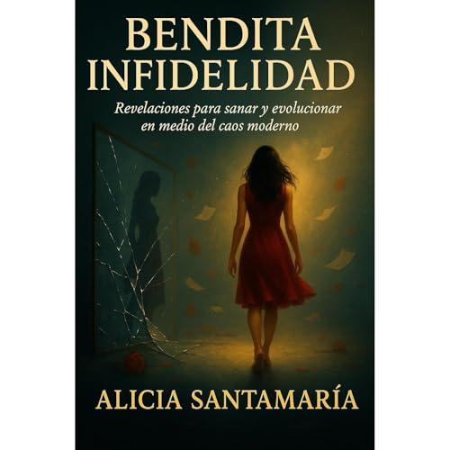BENDITA INFIDELIDAD Audiolibro Por Alicia Santamaría arte de portada