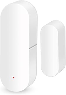 FENGCHUANG Tuya Smart Zigbee Door Window Sensor,Wireless Door Alarm Sensor for Home Security,APP Remote Monitoring,Zigbee Hub Required