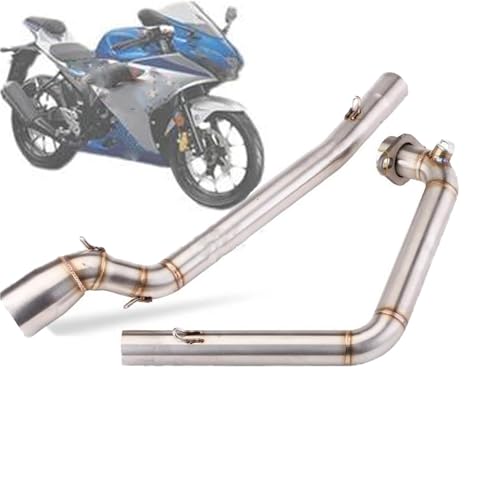 �r�C�A�N�Z�T���[ �o�C�N�p�~�h�������N�R�l�N�e�B���O�p�C�v �ɓK������X�Y�L GSX-R150 GSX-R125 GSX150R GSXR150 GSX125R 2017-2022 2021 2020 2019 2018(Silver)