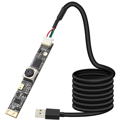 ELP Autofocus USB Camera Module 8MP USB Webcam with Microphone for