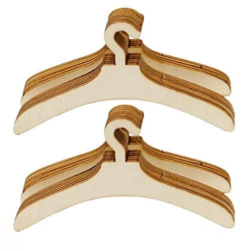 Gralara 2X 10 Puppenkleiderbügel DIY für Puppenmöbel Cover