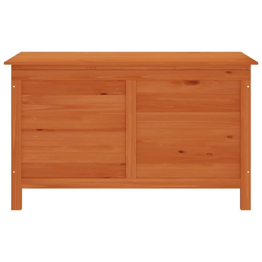 Skrzynia ogrodowa z litego drewna jodłowego, 99 x 49,5 x 58,5 cm, odporna na warunki atmosferyczne, z dużą ilością miejsca do przechowywania, jako skrzynia na poduszki i skrzynia na poduszki do ogrodu