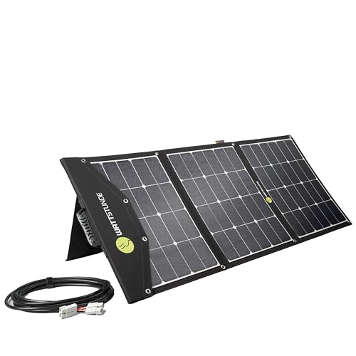 WATTSTUNDE SOLA Ease 140W SunFolder Solartasche - Mobiles 12V Outdoor Solarpanel - faltbares...
